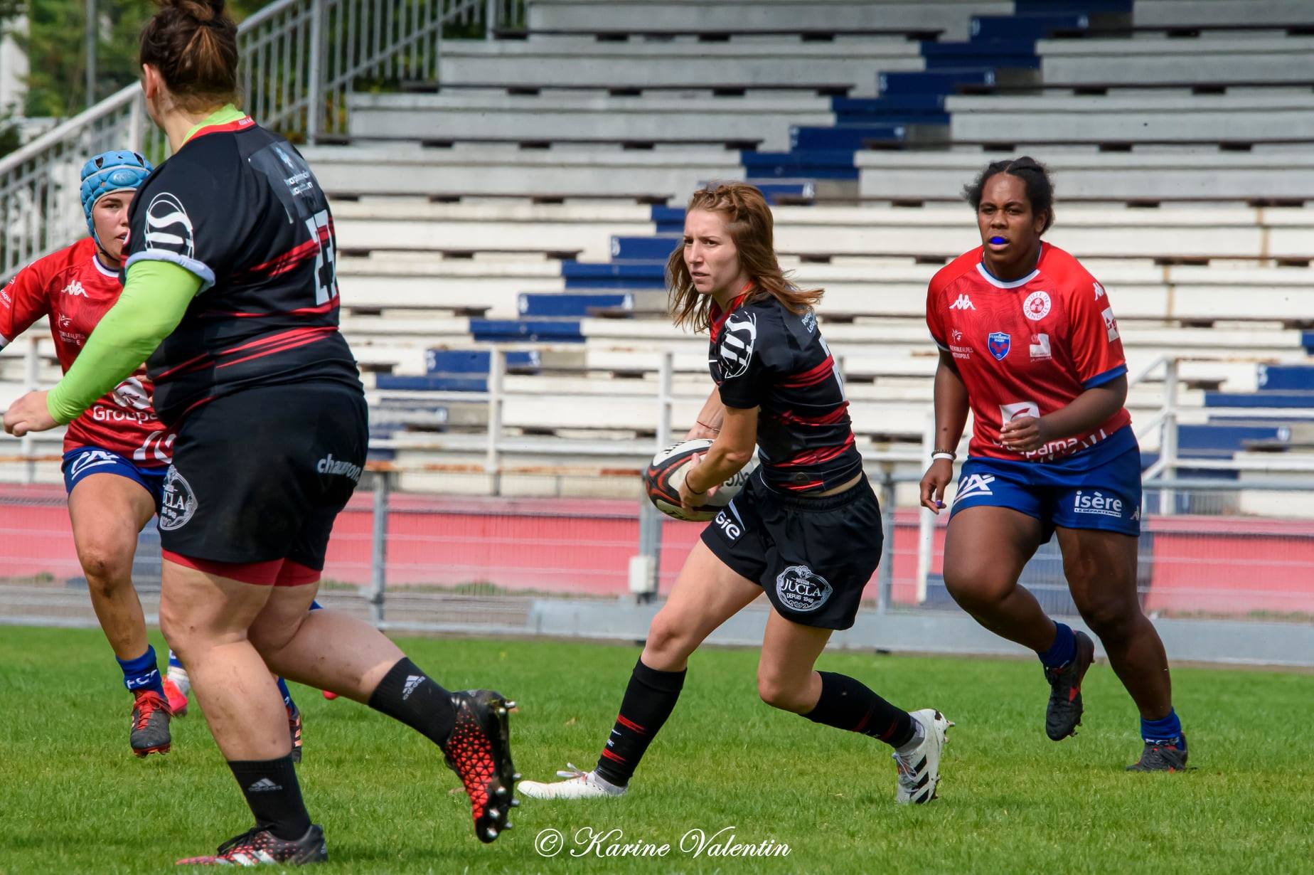 Makarita BALEINAGODO - Julia TURC -  FC Grenoble Rugby - Stade Toulousain - Rugby - FC Grenoble VS Toulouse (#GrenobleVsToulouse2021sep) Photo by: Karine Valentin | Siuxy Sports 2021-09-26
