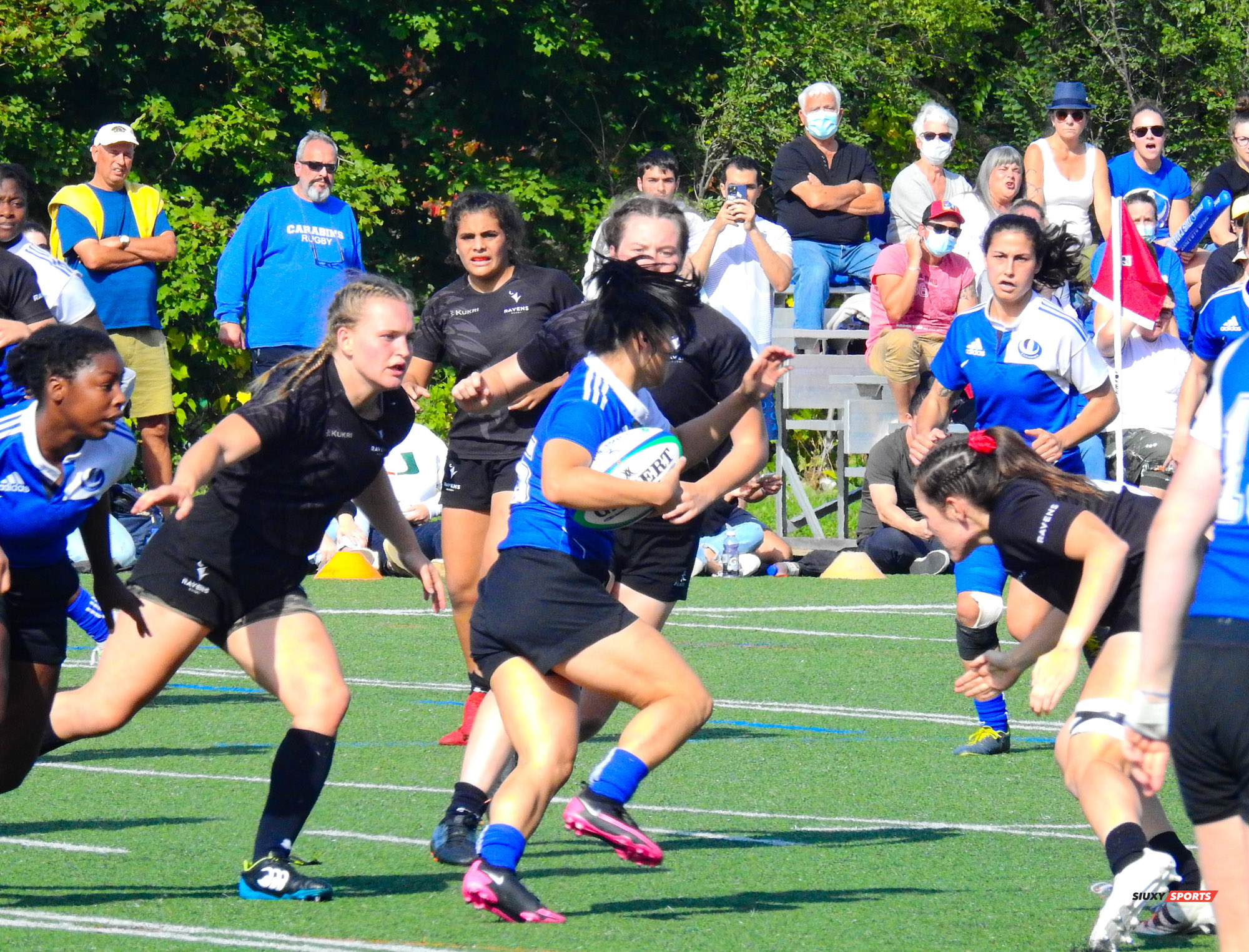 Malak SAIF EL NASR -  Université de Montréal - Université Carleton - Rugby -  (#UdeMvsCarletonW2021) Photo by:  | Siuxy Sports 2021-10-09