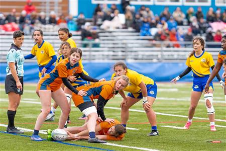 RSEQ - Rugby Fem - John Abbott (55) vs (12) André Laurendeau - Finals - Reel A1
