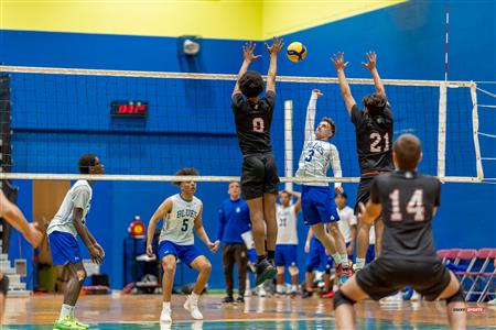 RSEQ - VOLLEYBALL C M D2 SUD-OUEST - TOURNOI 4 - SECTION A - Aigles (2) VS (1) Blues