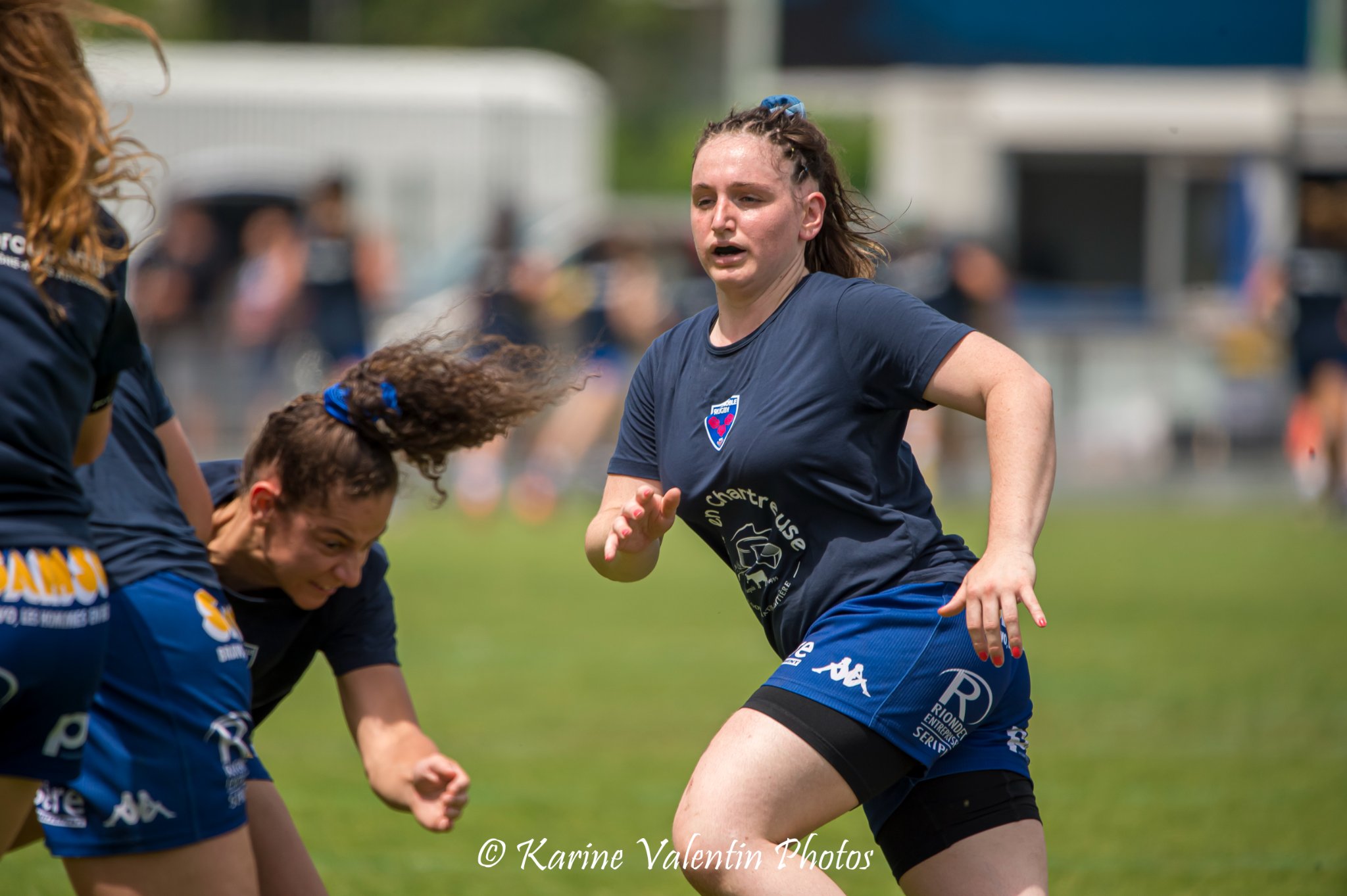 Lison AGRIODOS -  FC Grenoble Rugby - Lille Métropole Rugby Club Villeneuvois - Rugby - FCG Amazones (24) vs (19) LMRCV - 1/4 de finale Fed 1  (#AmazonesVsLMRCV2022) Photo by: Karine Valentin | Siuxy Sports 2022-05-21