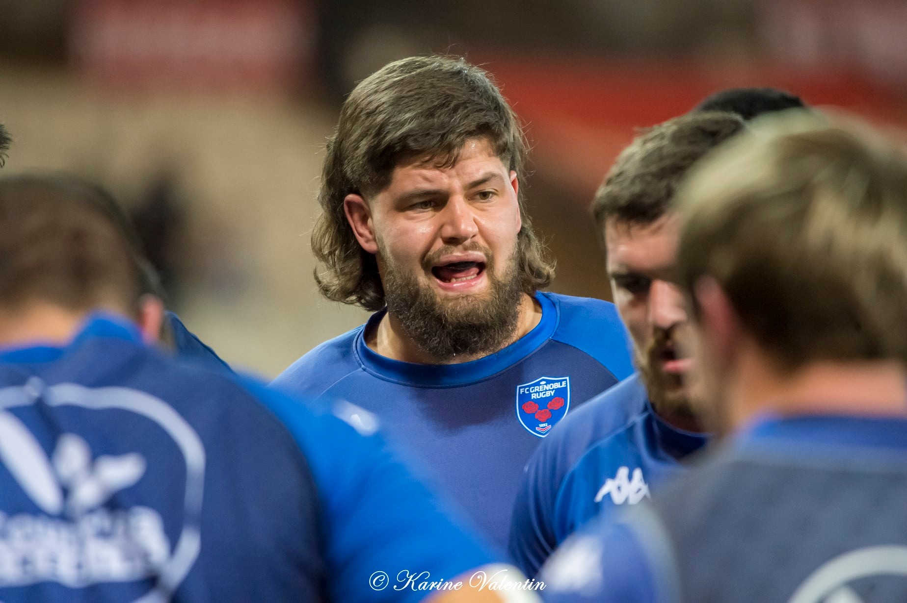 Thomas LAINAULT -  FC Grenoble Rugby - Stade Aurillacois - Rugby - FC Grenoble Rugby vs Stade Aurillacois - 2022 (#FCGvsSA2022R02) Photo by: Karine Valentin | Siuxy Sports 2022-02-18