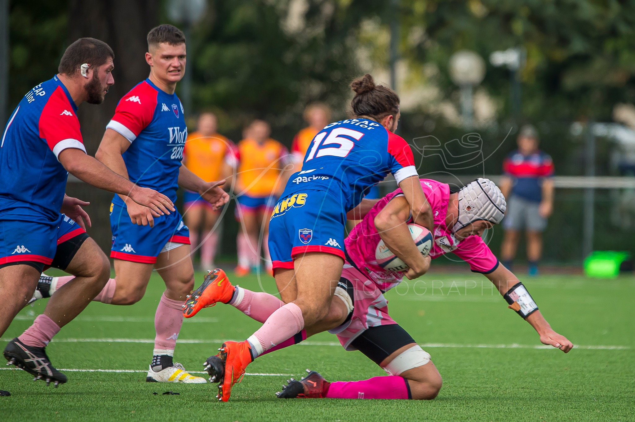  FC Grenoble Rugby - Stade Français - Rugby - Espoirs - FCG (44) vs (17) Stade Français (#FCGSTFespoirs2022) Photo by: Karine Valentin | Siuxy Sports 2022-10-09