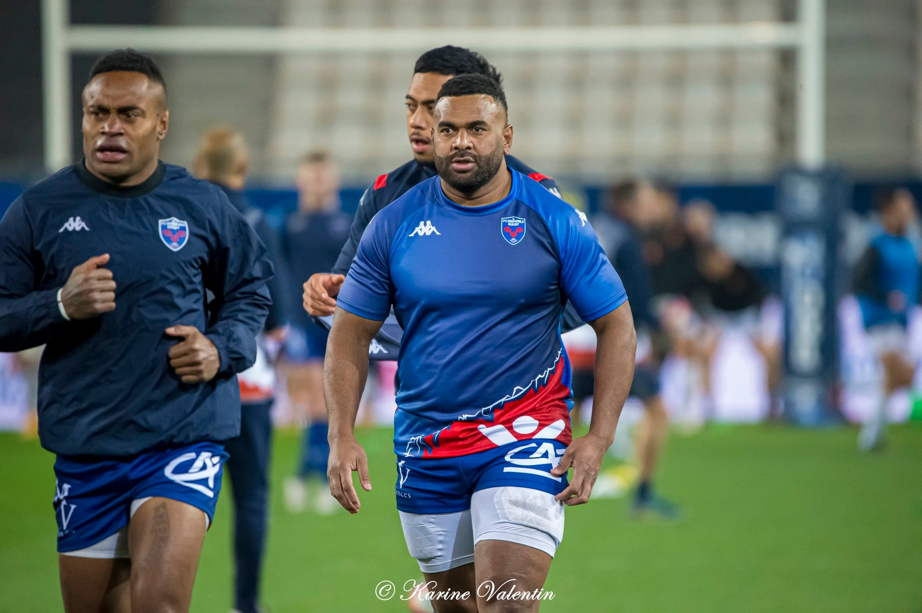 Benito MASILEVU - Timosi NAGUSA -  FC Grenoble Rugby -  - Rugby -  (#GrenobleVsNarbonne2021Nov) Photo by: Karine Valentin | Siuxy Sports 2021-11-26