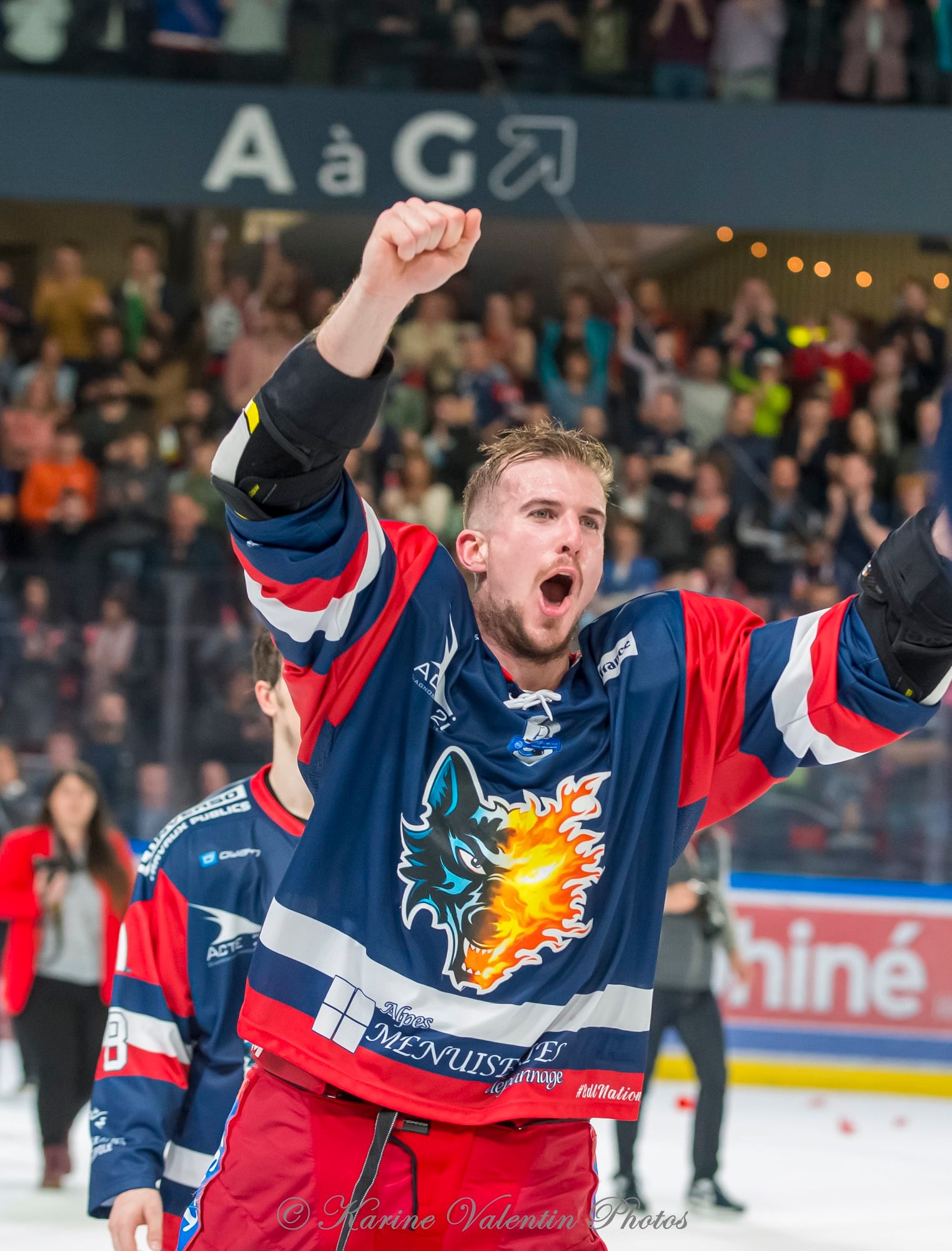  Grenoble -  - Ice hockey - GRENOBLE BDL - Finale 2022 -  Célébration (#CELEBRATIONsBDLVSDUCS2022) Photo by: Karine Valentin | Siuxy Sports 2022-04-13