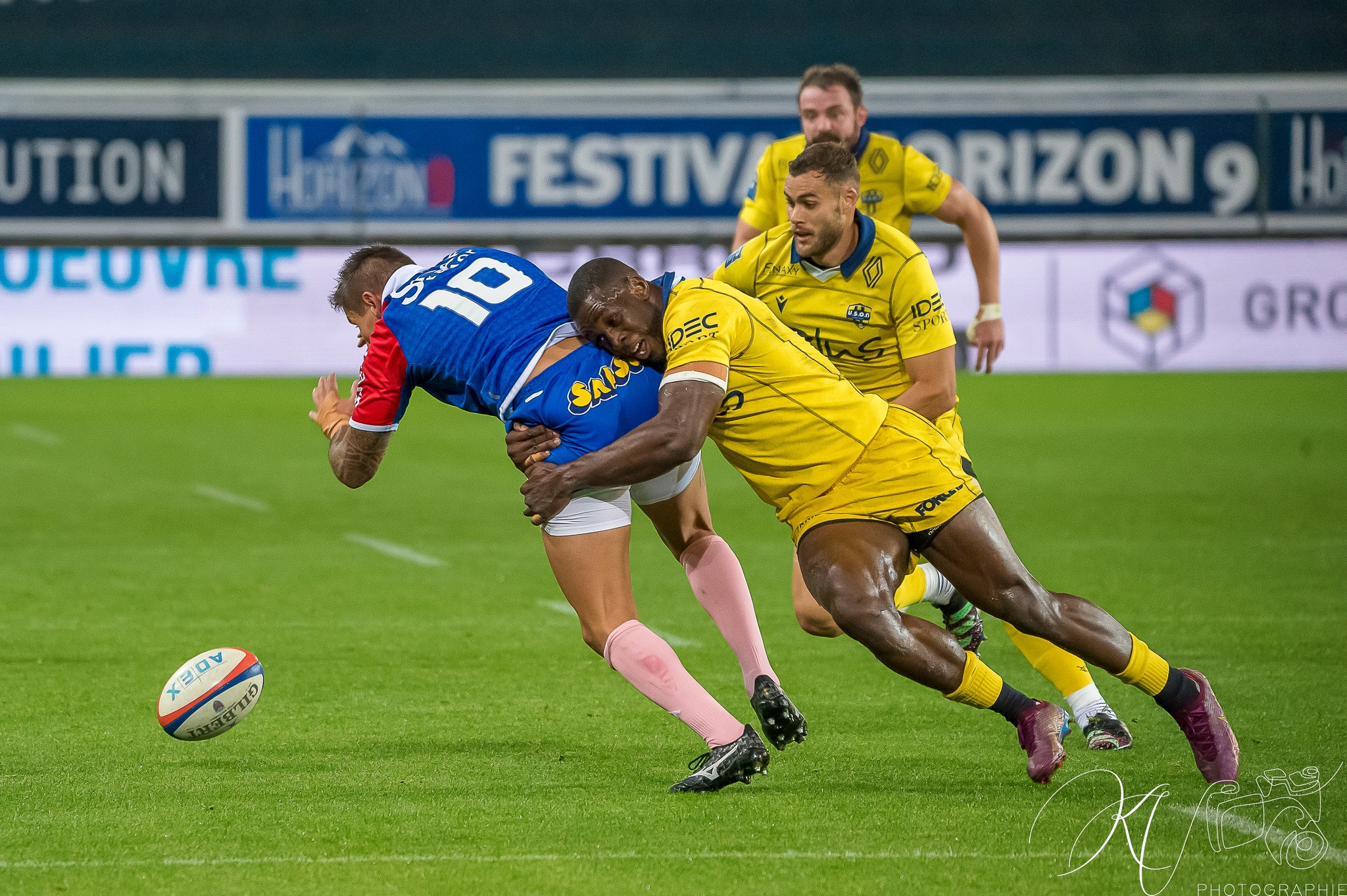  FC Grenoble Rugby - USON Nevers - Rugby - FC GRENOBLE RUGBY (19) VS USON NEVERS (18) - 2022 (#FCGvsUSONm22022) Photo by: Karine Valentin | Siuxy Sports 2022-10-27