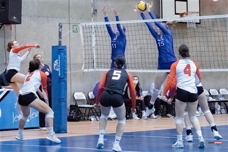Université de Montréal vs Université du Québec à Trois Rivières - Volleyball Fém