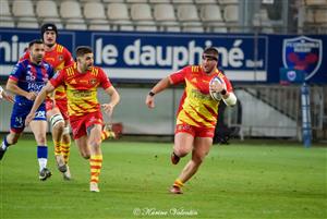 Tristan Labouteley - Rugby - Grenoble Vs Perpignan - FC Grenoble Rugby - US Arlequins Perpignanais