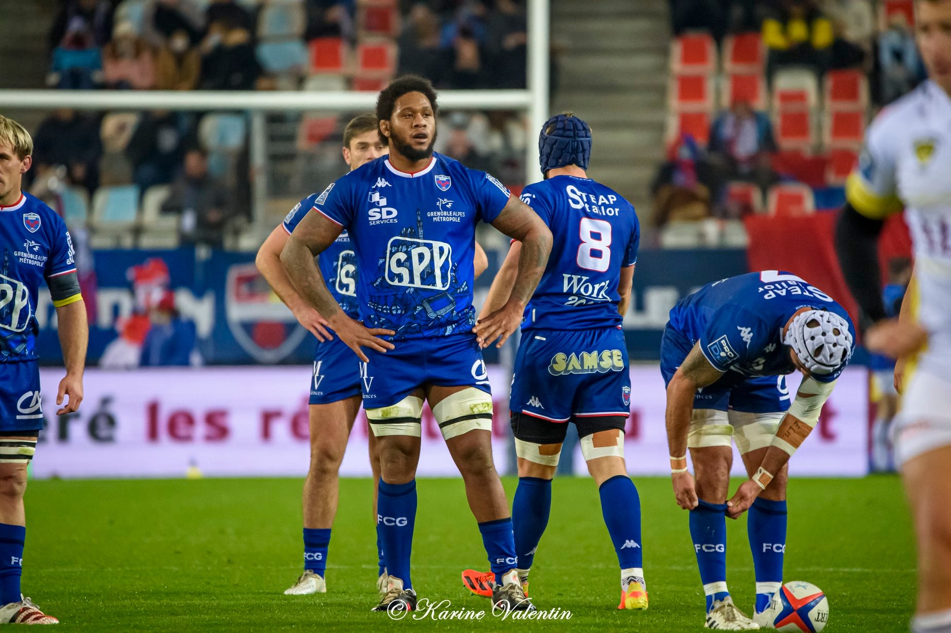  FC Grenoble Rugby -  - Rugby -  (#GrenobleVsSMontois2021Dec) Photo by: Karine Valentin | Siuxy Sports 2021-12-09