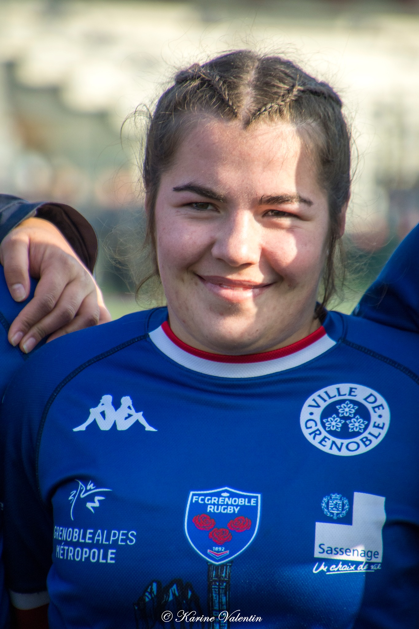 Julia TURC -  FC Grenoble Rugby -  - Rugby - Grenoble Amazones vs Stade Rennais Rugby (#AmazonesVsSRR2022jan) Photo by: Karine Valentin | Siuxy Sports 2022-01-30