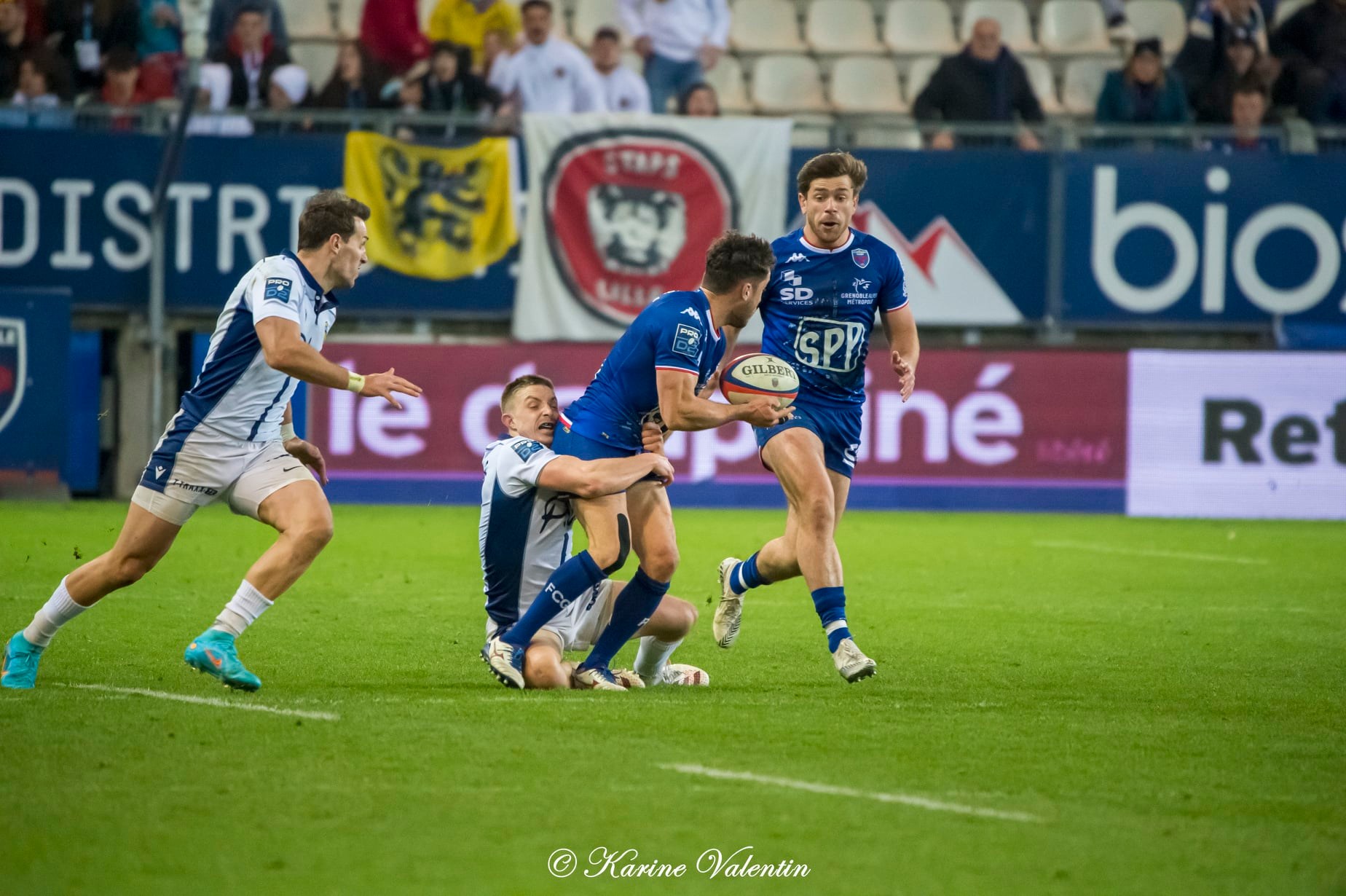 FC Grenoble Rugby - USON Nevers - Rugby - FC Grenoble Rugby (34) vs USON Nevers (10) - 2022 (#FCGvsUSON2022) Photo by: Karine Valentin | Siuxy Sports 2022-03-04