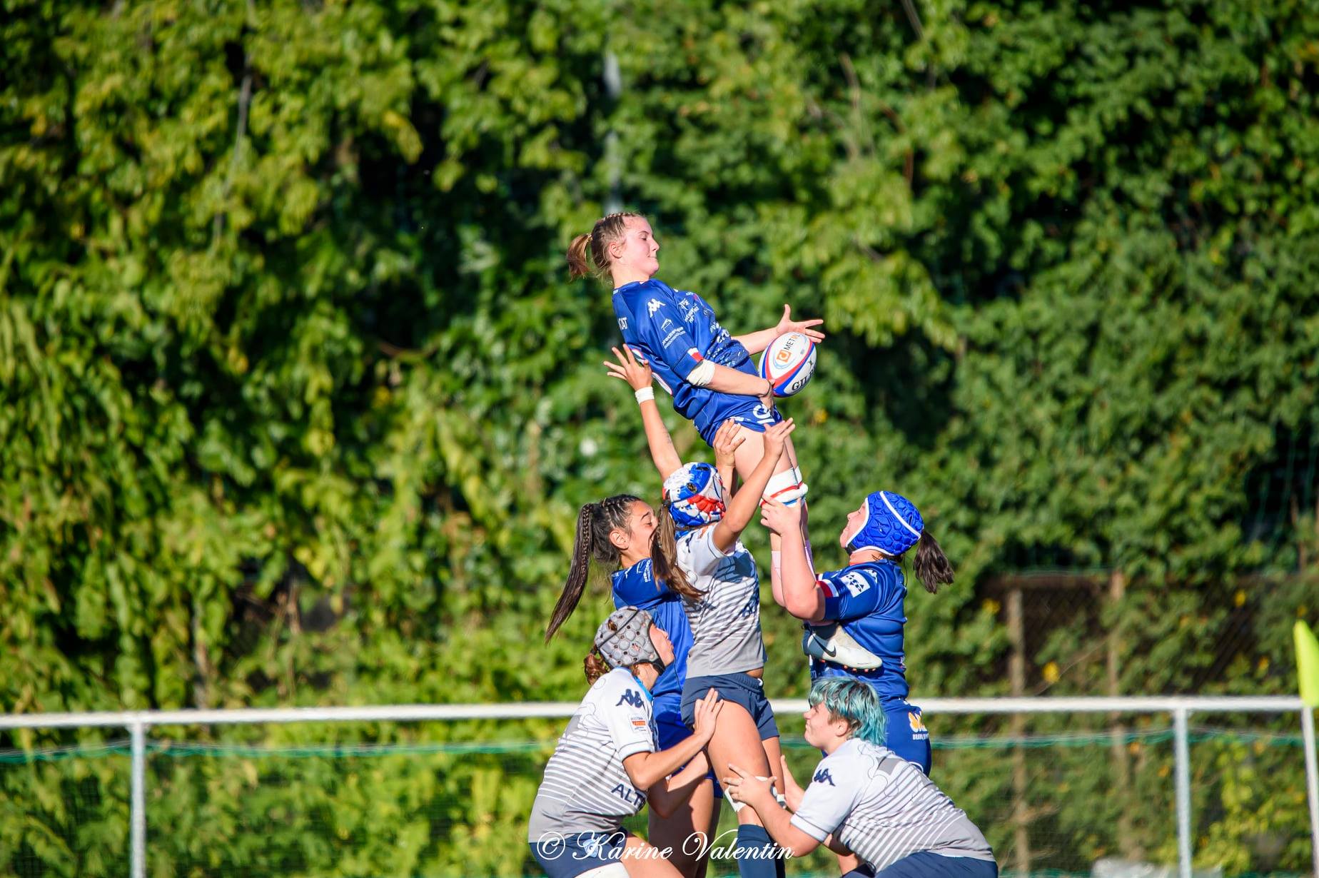  FC Grenoble Rugby - Montpellier Hérault Rugby - Rugby - FC Grenoble VS Montpellier U18 (#GrenobleVsMontpll2021octU18) Photo by: Karine Valentin | Siuxy Sports 2021-10-18