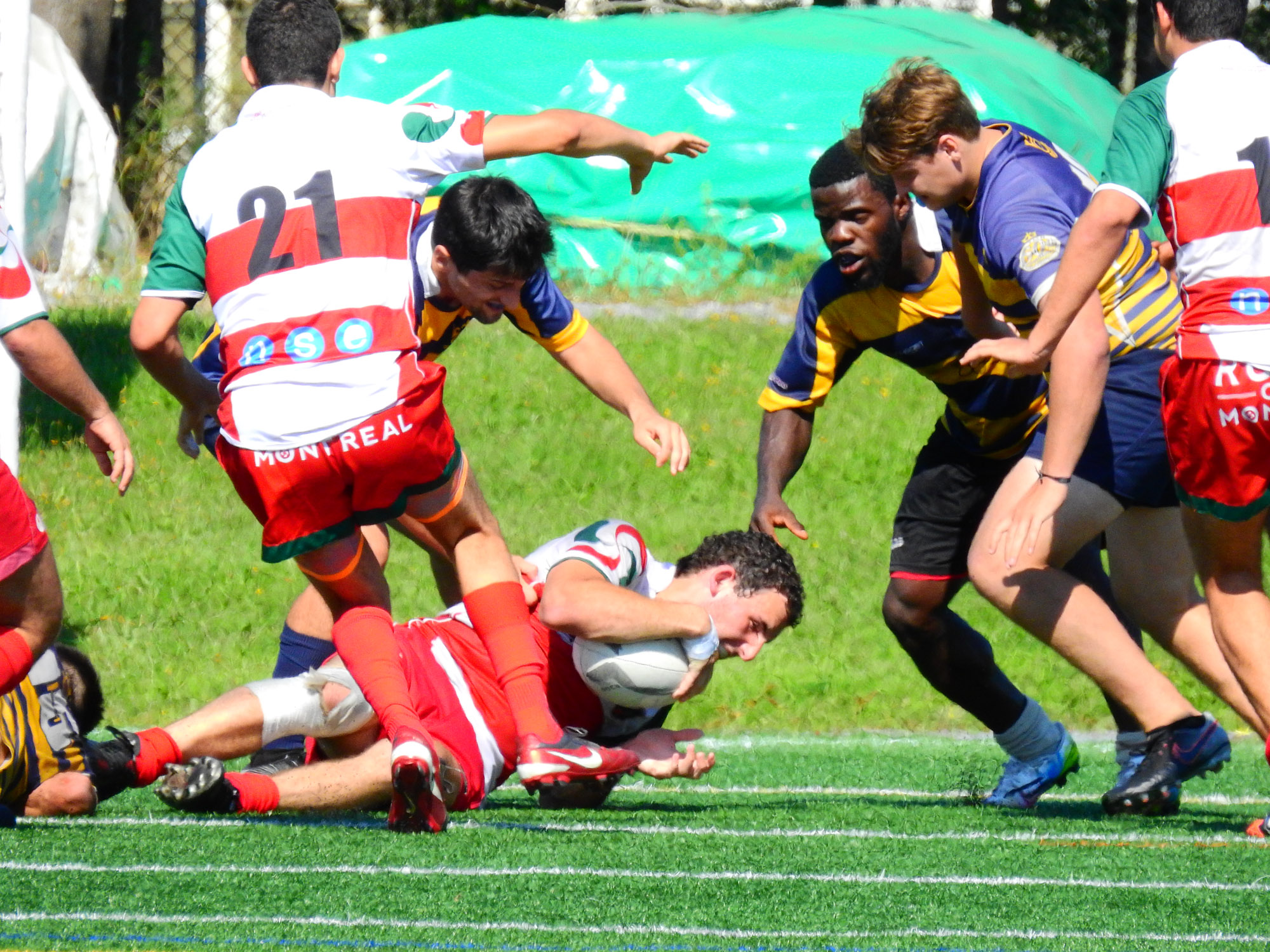  Rugby Club de Montréal - Town of Mount Royal RFC - Rugby - RQ 2018 - Prov 1 Rés Masc - TMR (28) vs (10) RCM (#RQ18PL1RTMRRCM09) Photo by:  | Siuxy Sports 2018-09-15