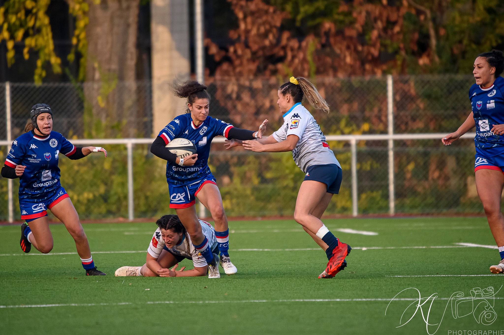  FC Grenoble Rugby - Montpellier Hérault Rugby - Rugby - Reserve FCG Amazones (33) vs (7) Montpellier HR (#FCGMHR2022) Photo by: Karine Valentin | Siuxy Sports 2022-11-13