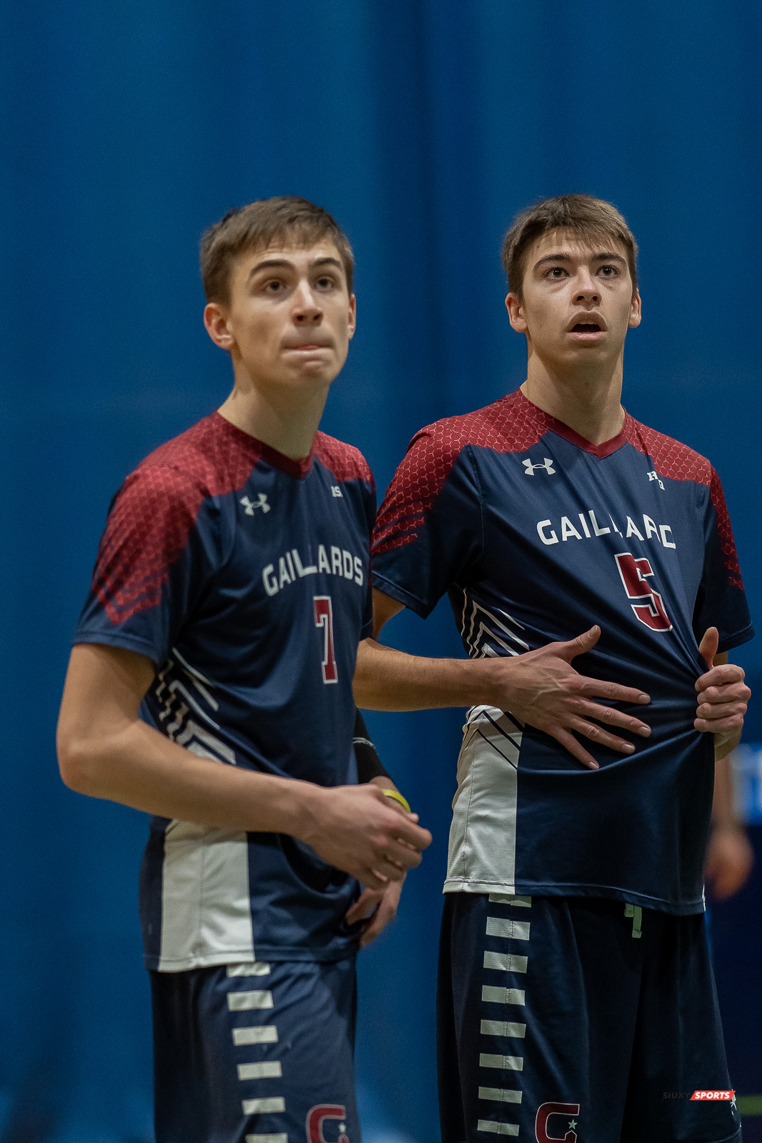 Alexis COSSETTE - Alex HAMELIN -  Cégep de l'Abitibi-Témiscamingue - College Dawson - Volleyball - RSEQ - Volleyball C M D2 Sud-Ouest - Tournoi 4 - Section A - Gaillards (2) vs (0) Blues (#RSEQVoll2022ABIDAW) Photo by: Dan Taylor-Morin | Siuxy Sports 2022-12-04