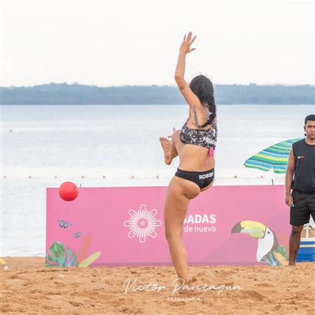 Cobertura del partido del equipo de Posadas Handball, por VHP