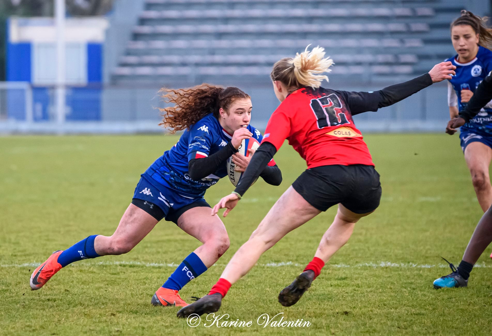 Florine THIRON -  FC Grenoble Rugby - AC Bobigny 93 Rugby - Rugby -  (#GrenobleVsBobigny2021Dec) Photo by: Karine Valentin | Siuxy Sports 2021-12-21