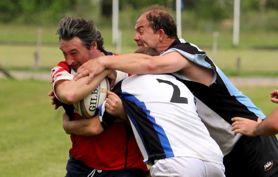  Areco Rugby Club - Centro Naval - RugbyV - Areco vs RON XV (Centro Naval) - Primer Encuentro de Veteranos en Areco con Vaquillona c/ Cuero 2014 (#ArecoVsRONXV2014) Photo by: Luis Robredo | Siuxy Sports 2014-10-18