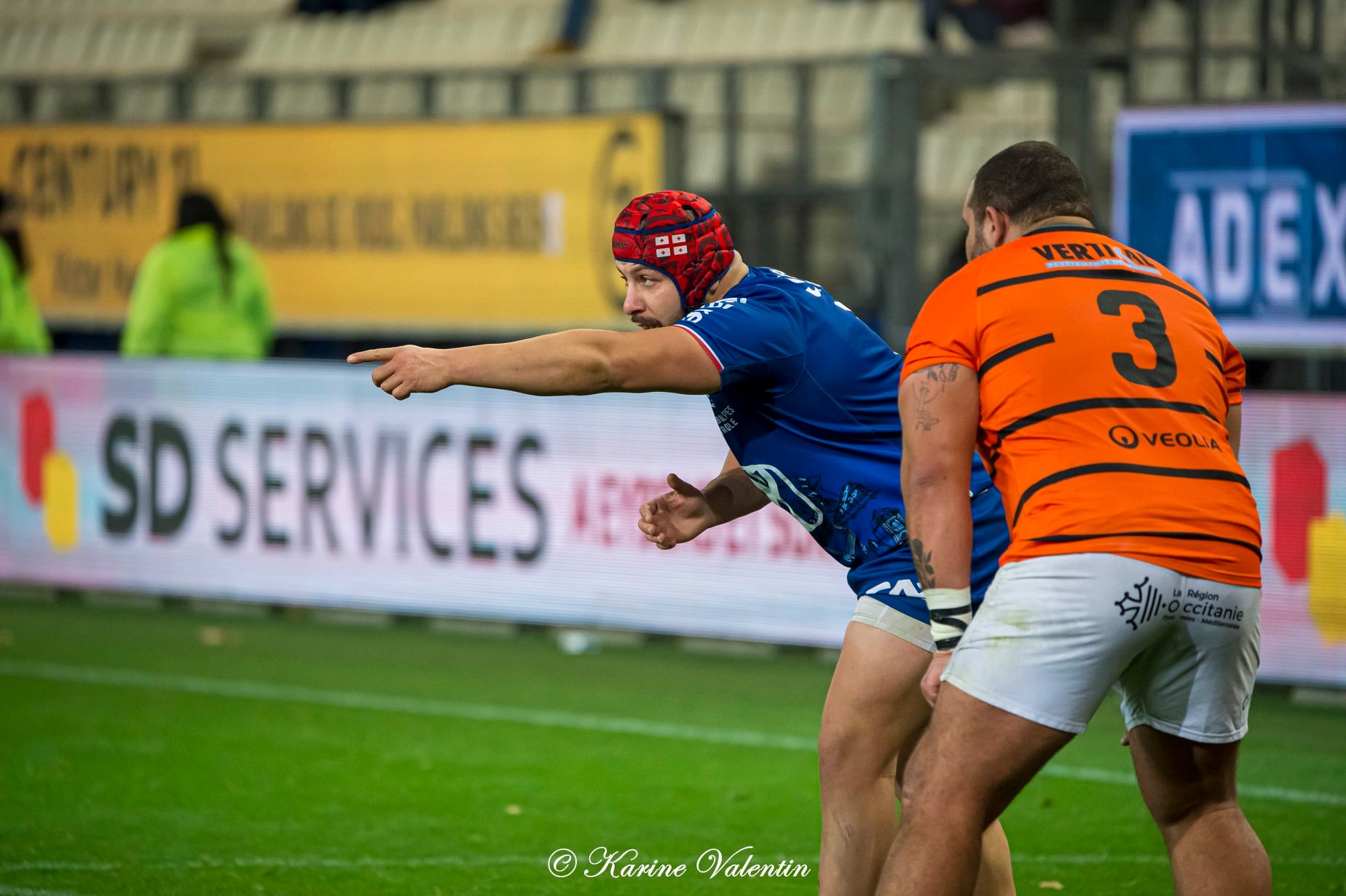  FC Grenoble Rugby - Racing Club Narbonnais - Rugby -  (#GrenobleVsNarbonne2021Nov) Photo by: Karine Valentin | Siuxy Sports 2021-11-26