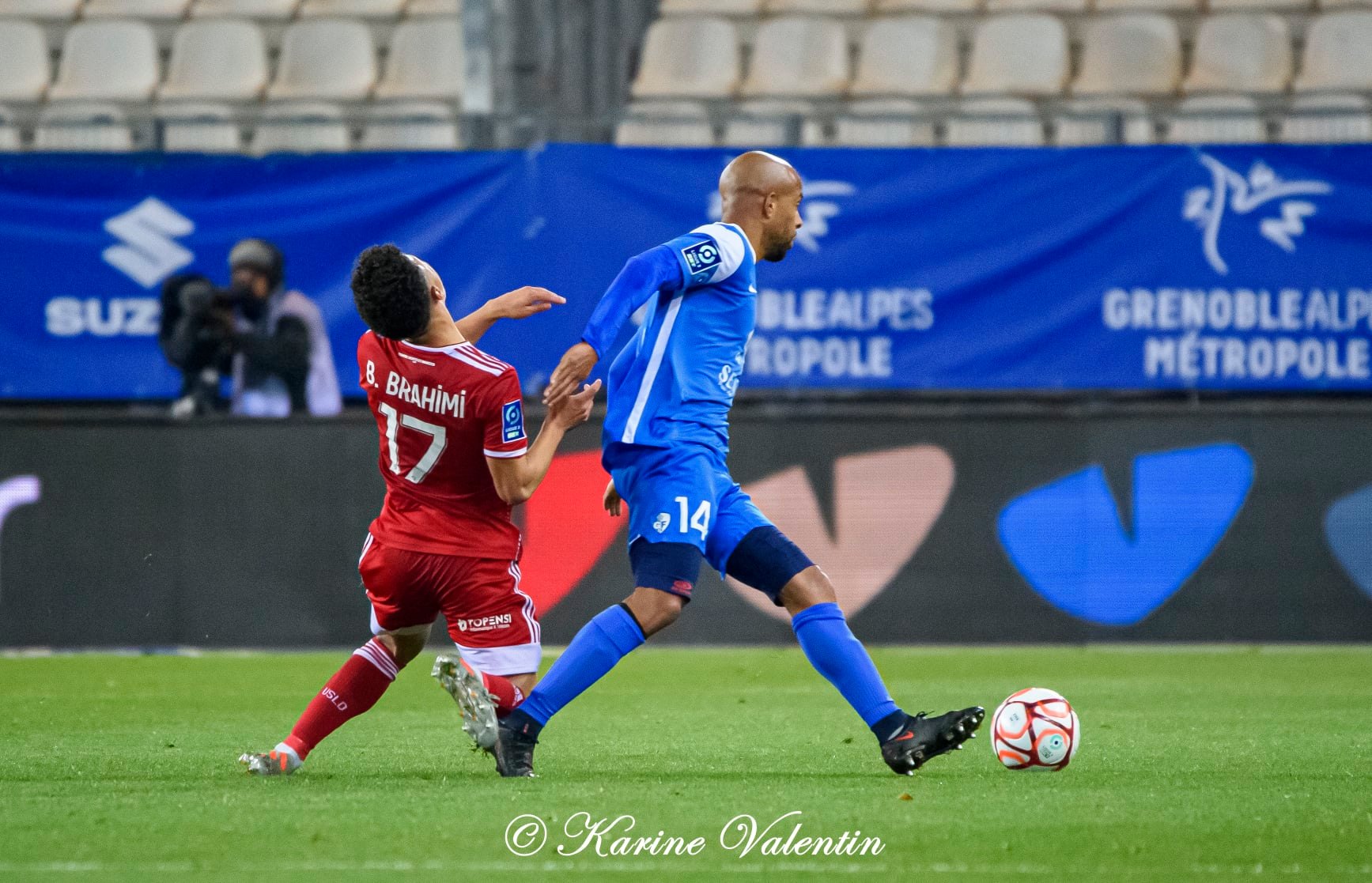 Loic NESTOR -  Grenoble Foot 38 - US du Littoral de Dunkerque - Soccer - GF38 vs USLD (#GF38vsUSLD2021nov) Photo by: Karine Valentin | Siuxy Sports 2021-11-06