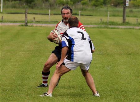 Areco vs RON XV (Centro Naval) - Primer Encuentro de Veteranos en Areco con Vaquillona c/ Cuero 2014