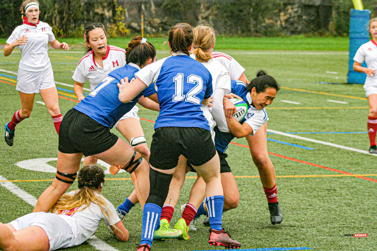 Lindsey DILLION - Kayla LUI -  Université de Montréal - Université McGill - Rugby -  (#UdMvsMcGill2021w) Photo by:  | Siuxy Sports 2021-10-16