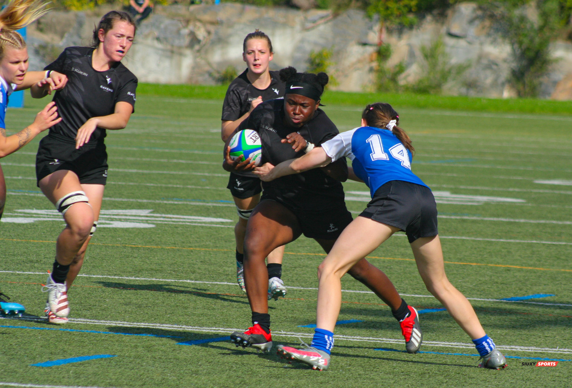 Deleshia DIXON -  Université de Montréal - Université Carleton - Rugby -  (#UdeMvsCarletonW2021) Photo by:  | Siuxy Sports 2021-10-09
