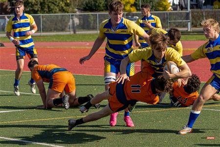 RSEQ - Rugby Masc - André Laurendeau (14) vs (33) John Abbott College - Reel A
