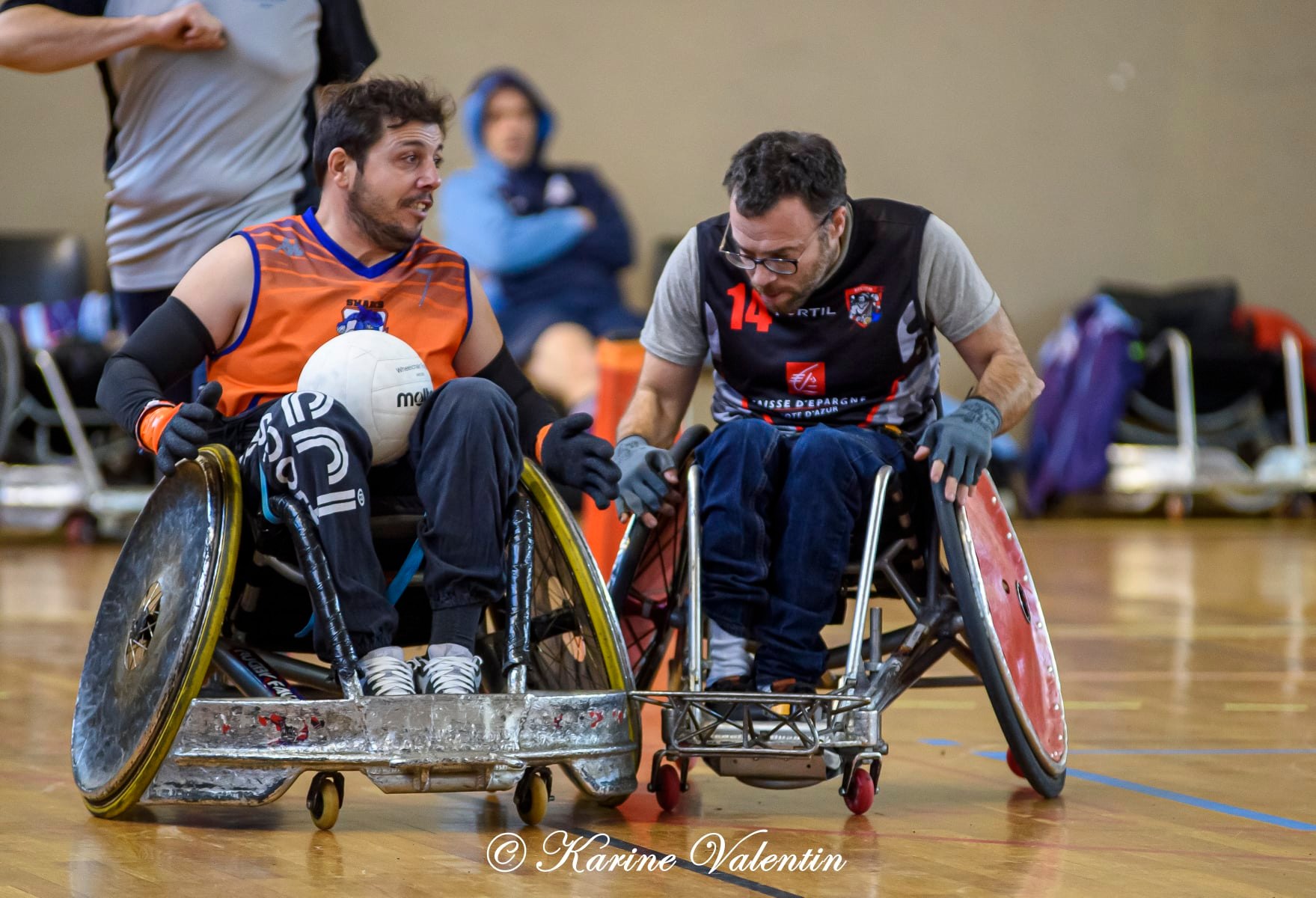  Montpellier Hérault Rugby - RFC Toulon Provence Méditerranée - Wheelchair rugby -  (#QuadRugbyMontpeRFCTPM2021Nov) Photo by: Karine Valentin | Siuxy Sports 2021-11-20