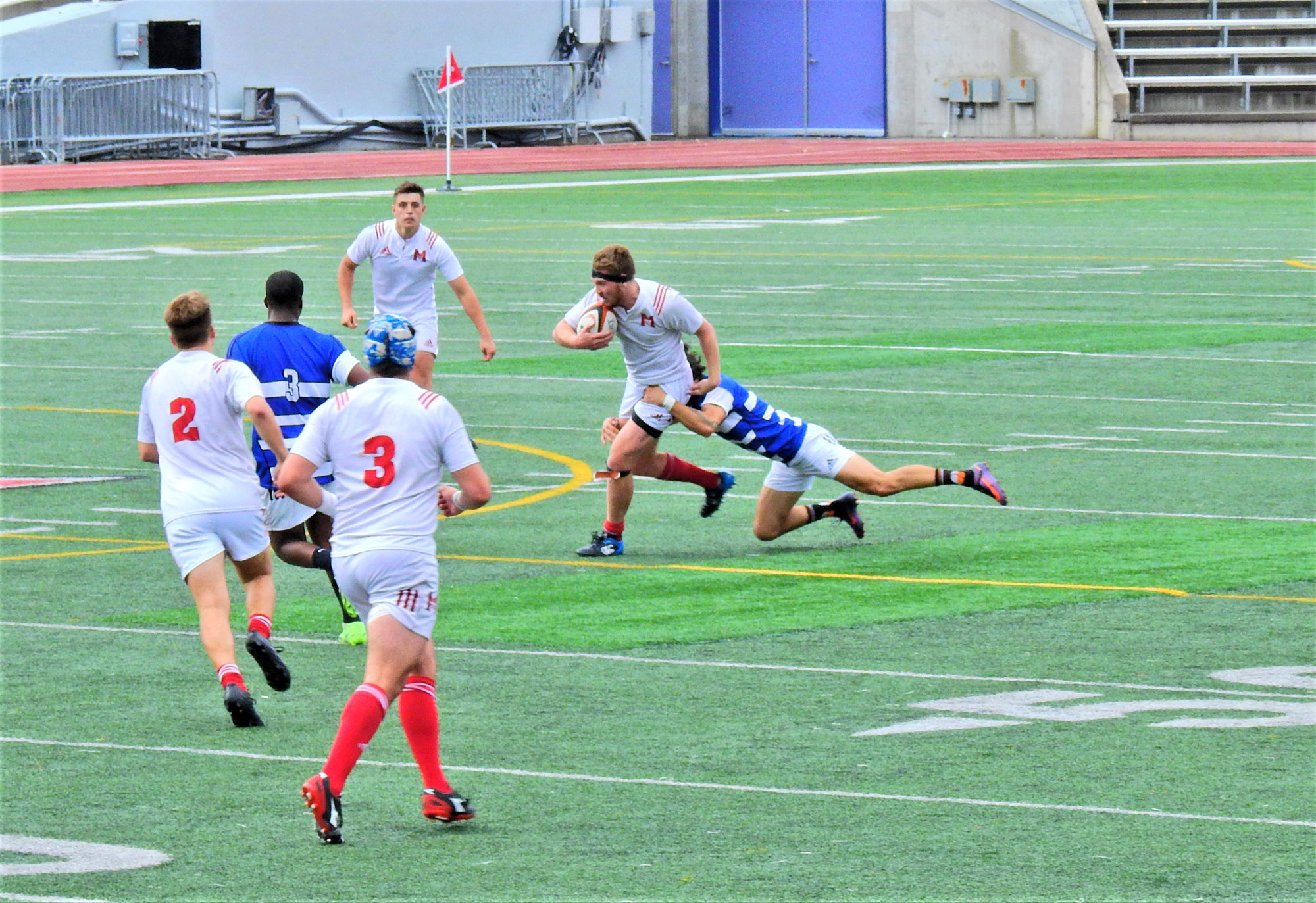Neos DIONISOPOULOS - Ian MCDOWELL -  Université de Montréal - Université McGill - Rugby -  (#McGillvsUdeM) Photo by:  | Siuxy Sports 2021-09-11