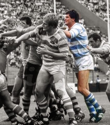 Jorge ALLEN -  Selección Argentina de Rugby XV -  - Rugby - Jorge Allen, de los mejores forwards que tuvieron los Pumas en su historia. 3° línea del CASI, con  () Photo by:  | Siuxy Sports 1984-08-01