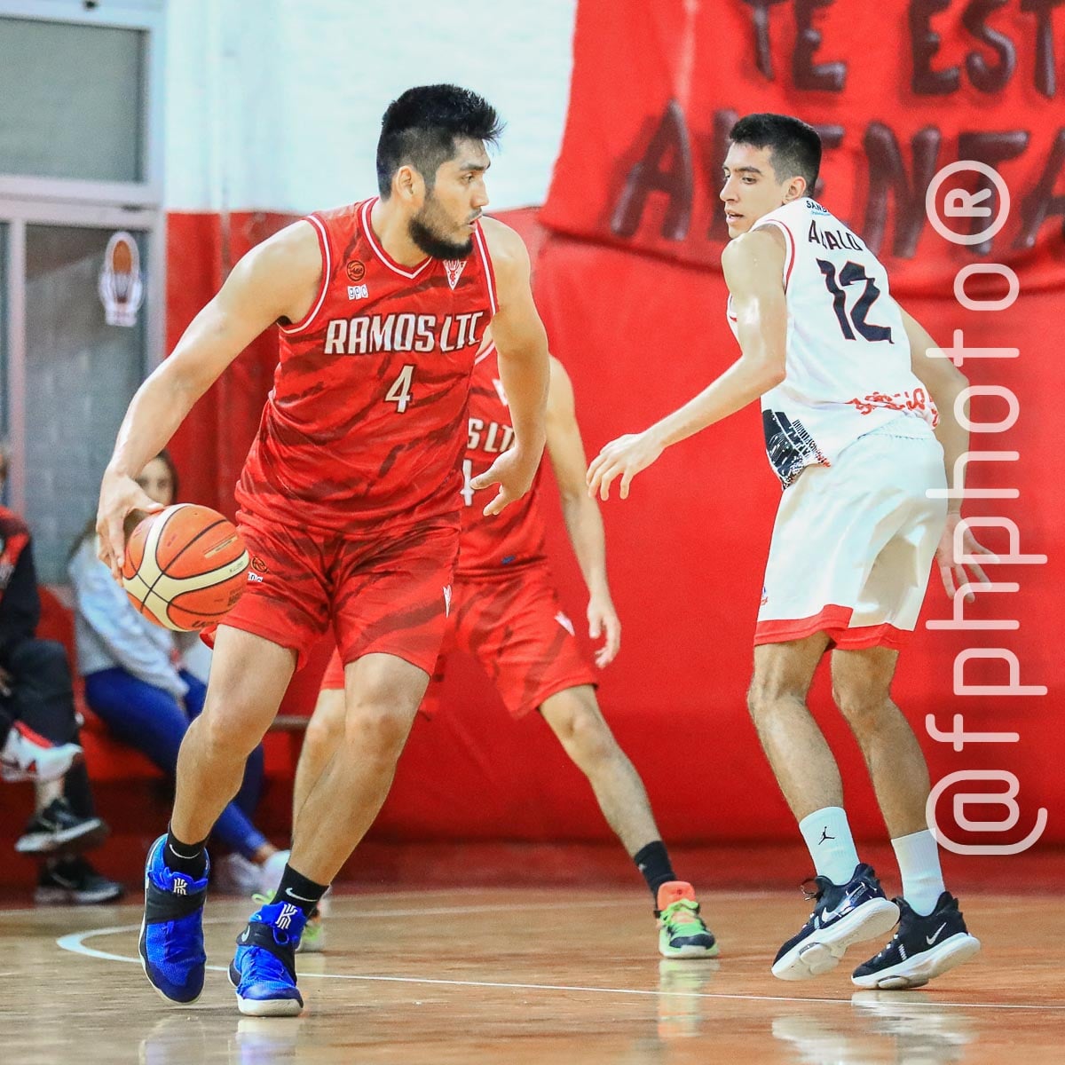 Lucas ABALO - Raul SALVATIERRA -  Ramos Mejía Lawn Tennis Club - Centro Deportivo Huracán de San Justo - Basketball - Ramos Mejia Lawn Tenis Club (83) Vs (54) Huracan de San Justo - 2022 - Liga Federal (#RMLTCVSHSJ2022fed) Photo by: Alan Roy Bahamonde | Siuxy Sports 2022-04-12