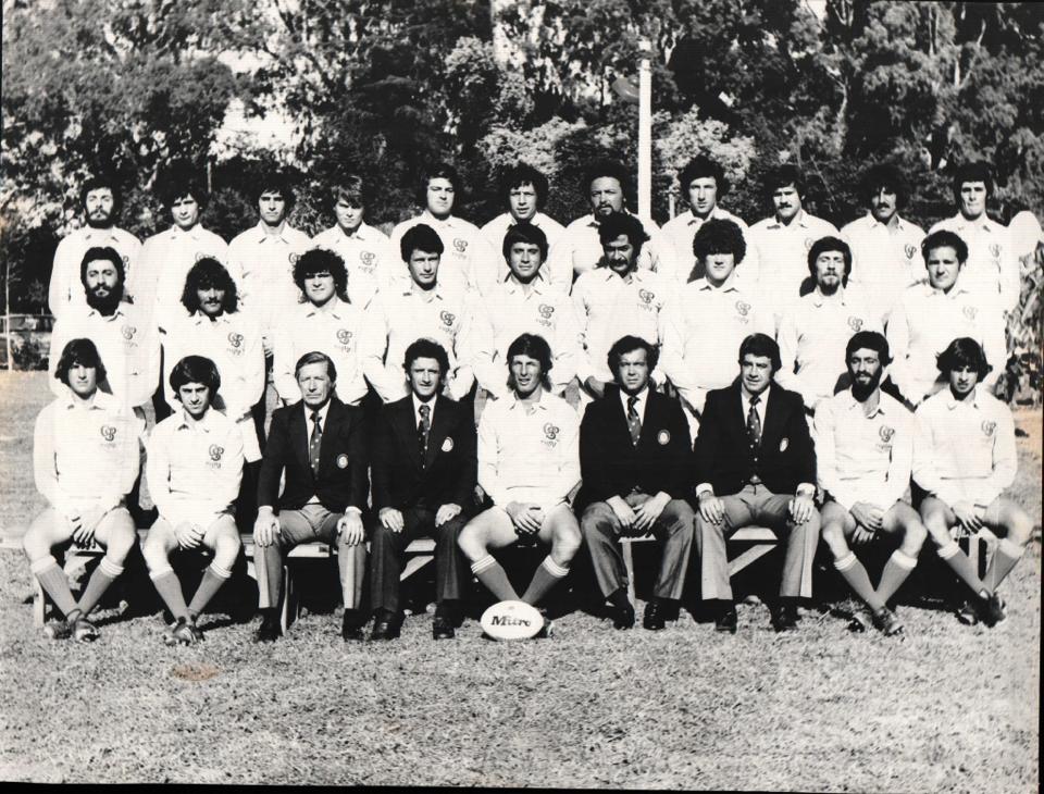 Walter ROBAINA -  San Patricio -  - Rugby - Equipo de 1980 - Gira a Europa () Photo by:  | Siuxy Sports 1980-06-01