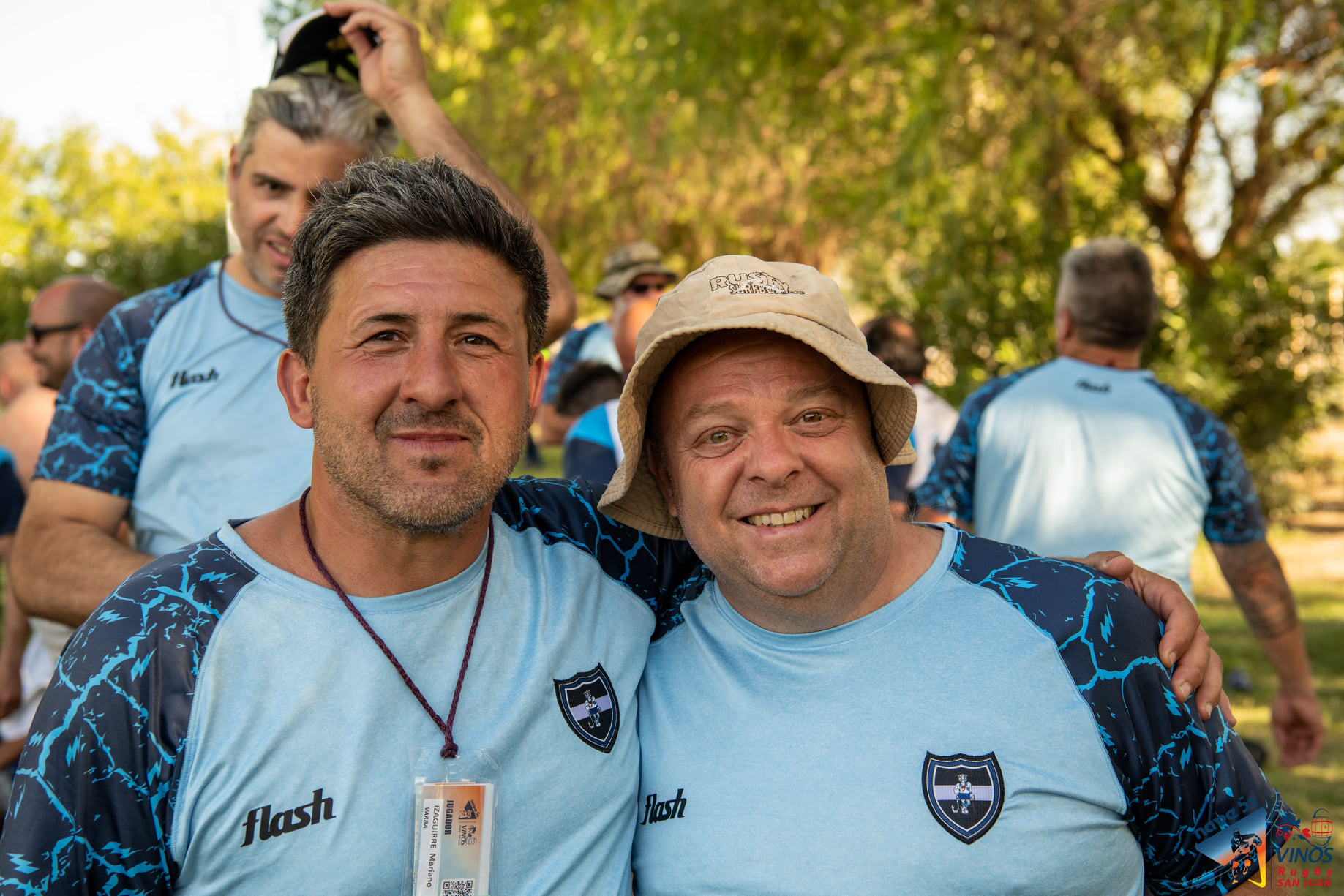 Marcelo CHAMAZA - Mariano CHUECO - Javier DOVICHI -  VARBA - VINOS Rugby - RugbyV - 51 Nacional de Veteranos de Rugby San Juan - VARBA vs VINOS (#51NaVeSJ21VARBAvVINOS) Photo by: Diego van Domselaar | Siuxy Sports 2021-11-15