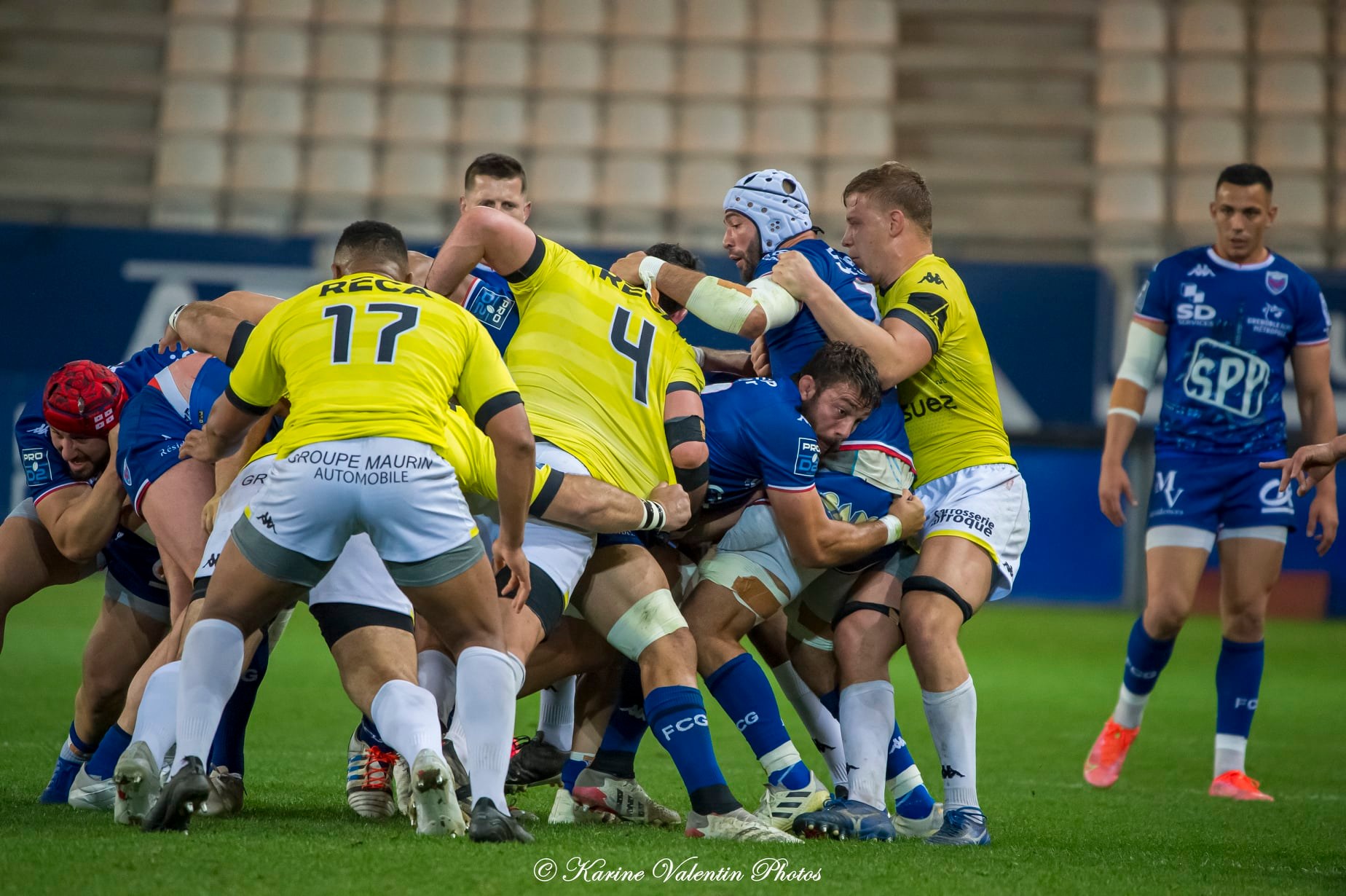 Steeve BLANC-MAPPAZ -  FC Grenoble Rugby - US Carcassonne - Rugby - Grenoble (28) vs (23) Carcassonne (#FCGRvsUSC2022) Photo by: Karine Valentin | Siuxy Sports 2022-04-22