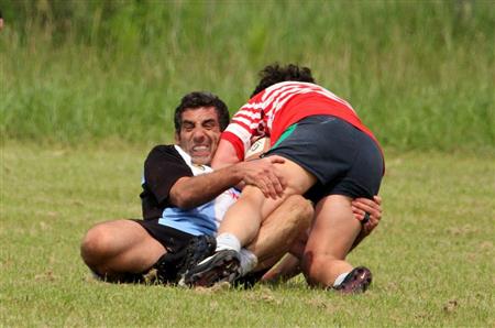 Areco vs RON XV (Centro Naval) - Primer Encuentro de Veteranos en Areco con Vaquillona c/ Cuero 2014