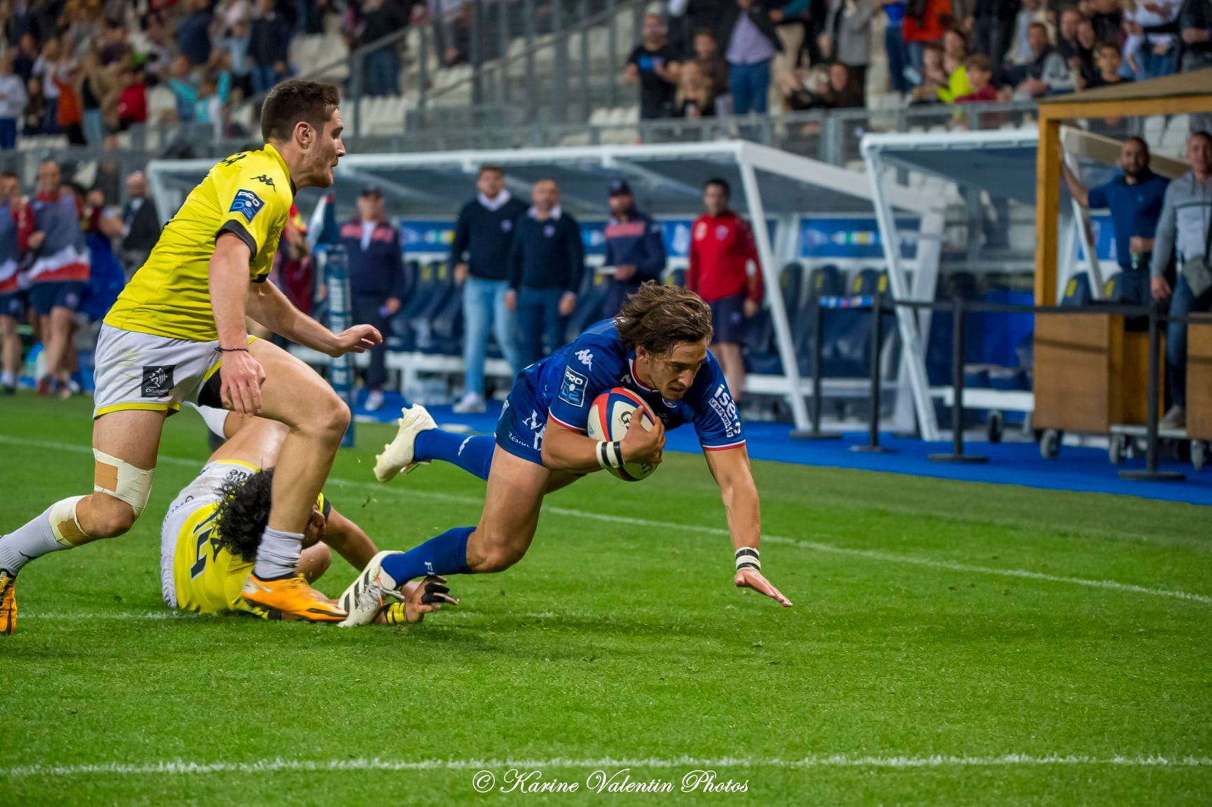 Bautista EZCURRA -  FC Grenoble Rugby - US Carcassonne - Rugby - Grenoble (28) vs (23) Carcassonne (#FCGRvsUSC2022) Photo by: Karine Valentin | Siuxy Sports 2022-04-22