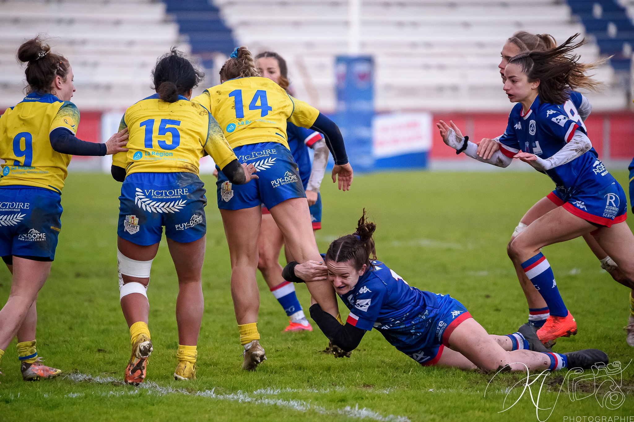  FC Grenoble Rugby - ASM Romagnat rugby féminin - Rugby - Elite FCG Amazones (27) vs (12) ASM Romagnat (#AmazonesASMRo2022) Photo by: Karine Valentin | Siuxy Sports 2022-12-10