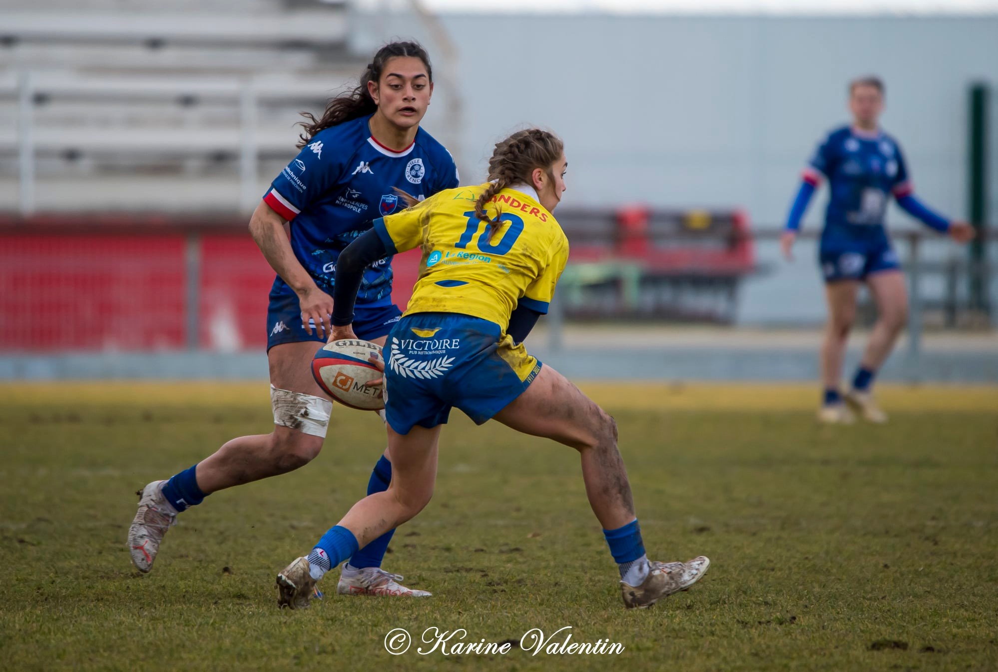  FC Grenoble Rugby - ASM Romagnat rugby féminin - Rugby - Grenoble Amazones vs ASM Romagnat (#FCGVsASMRomagnat2022) Photo by: Karine Valentin | Siuxy Sports 2022-02-06