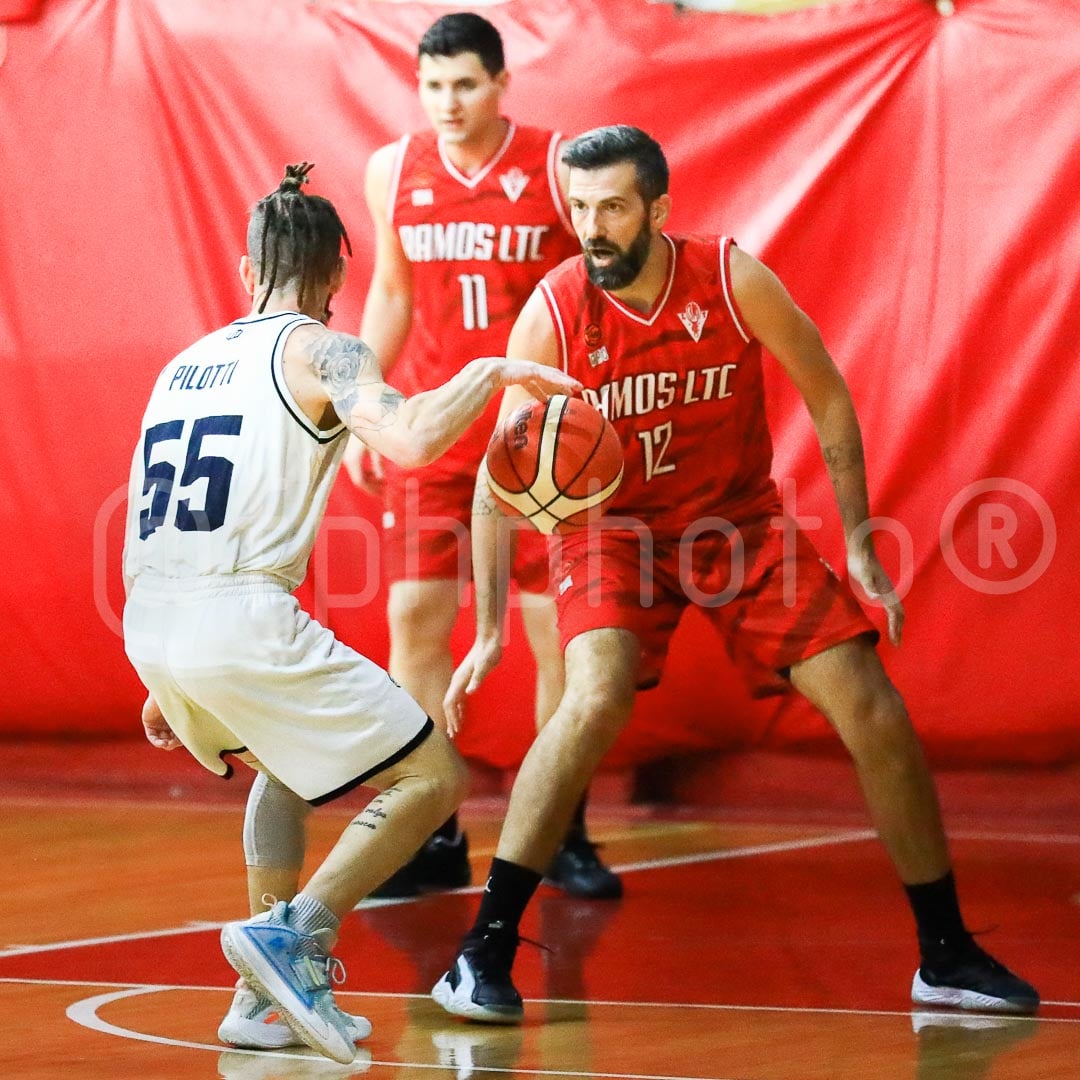 M MARTINEZ - Sebastian SEVEGNANI -  Ramos Mejía Lawn Tennis Club - Club Recreativo Los Indios - Basketball - RMLTC vs Los Indios - Liga Federal 2022 (#RMLTCvsLosIndios2022) Photo by: Alan Roy Bahamonde | Siuxy Sports 2022-04-01