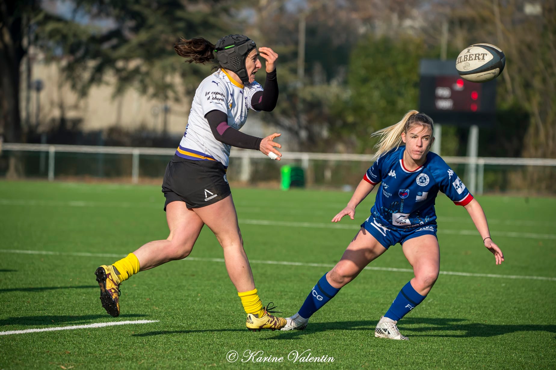  FC Grenoble Rugby - Grenoble Université Club Rugby - Rugby - Grenoble Amazones vs Les Coccinelles du Grenoble Université Club - F1 (#FCGsGUCR2022janF1COXS) Photo by: Karine Valentin | Siuxy Sports 2022-01-30