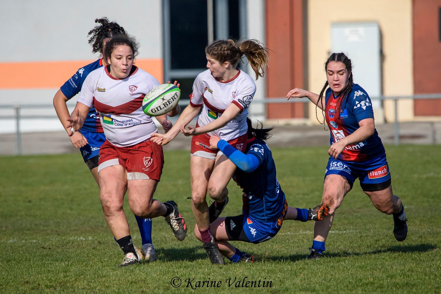 Morgane BOURGEOIS -  FC Grenoble Rugby - Stade Bordelais - Rugby - FC Grenoble VS Stade Bordelais (#GrenobleSBordelais2021jan) Photo by: Karine Valentin | Siuxy Sports 2021-01-31