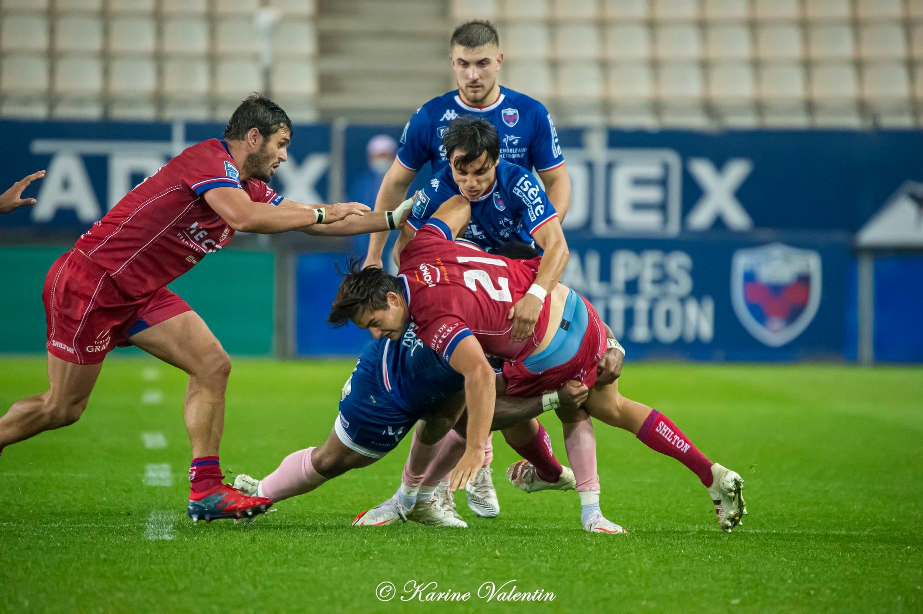  FC Grenoble Rugby - AS Béziers Hérault - Rugby - FC Grenoble Rugby vs. AS Béziers Hérault (#FCGvsASBHoct2021) Photo by: Karine Valentin | Siuxy Sports 2021-10-15