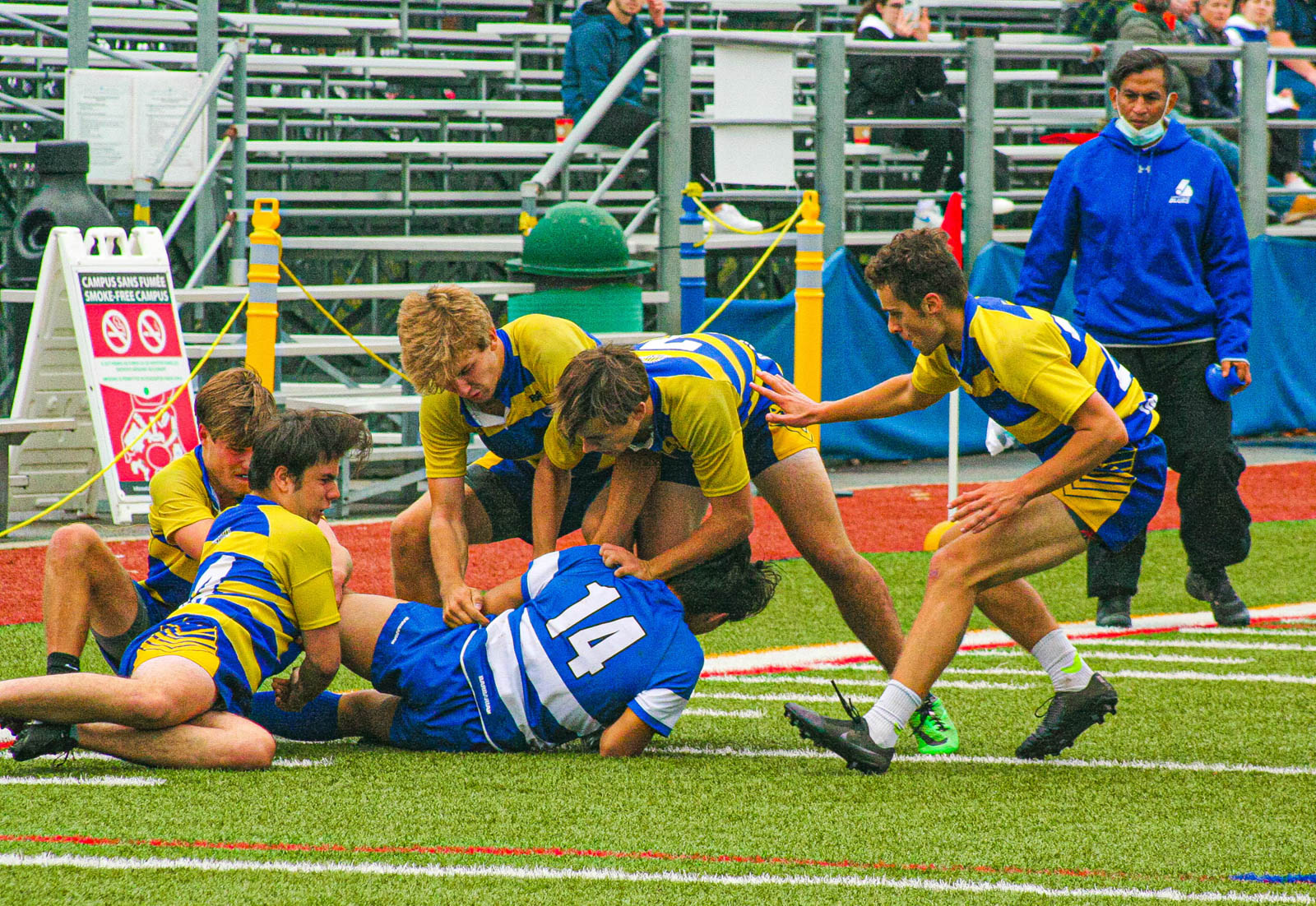  College John Abbott - College Dawson - Rugby -  (#AbbottVsDawsonM2021) Photo by:  | Siuxy Sports 2021-10-03