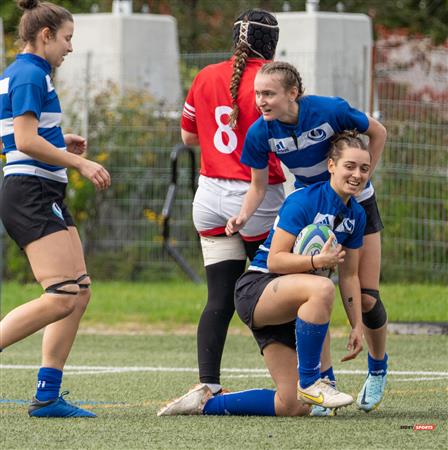 RSEQ Rugby Fem - U. de Montréal (70) vs (3) McGill - Reel A2 - 2ème mi-temps