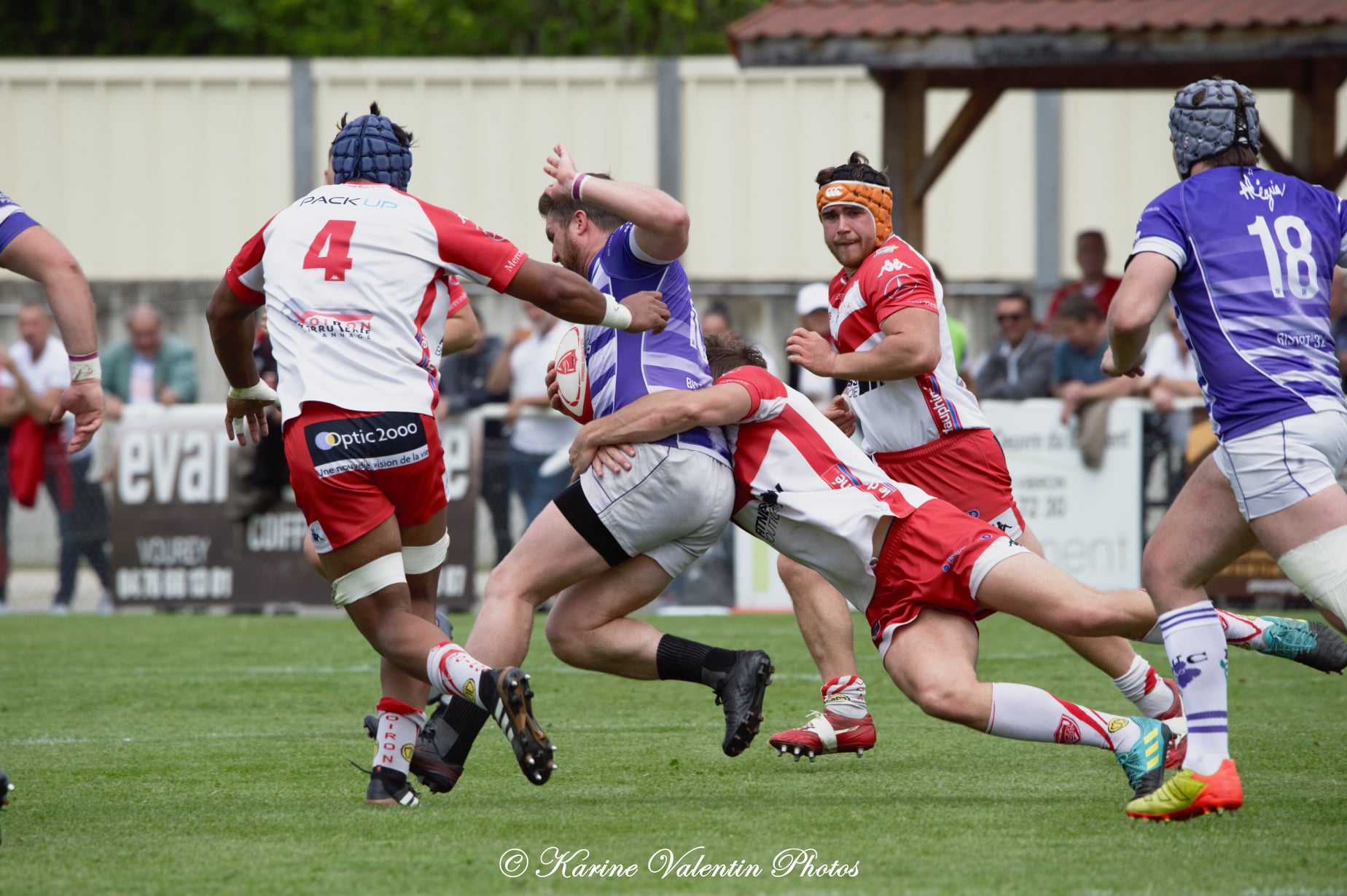  Stade Olympique Voironnais - Paris Université Club - Rugby - SOV (12) vs (47) PUC (#SOVPUC2022) Photo by: Karine Valentin | Siuxy Sports 2022-05-08