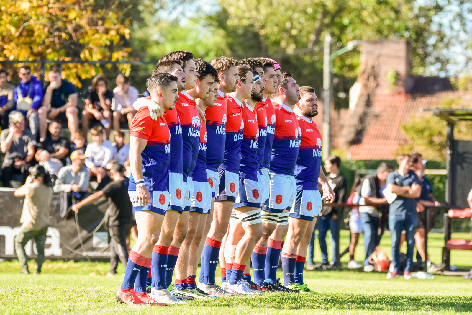 Alejandro CARLUCCIO - Luca D'ESPÓSITO - Manuel ESPINAL - Matias ISELLA - Luca RAFFAELLI - Juan Pablo SANTILLI -  Asociación Deportiva Francesa - Pueyrredón Rugby Club - Rugby - ADF (14) vs (48) Pueyrredon - URBA - 1ra (#ADFPuey-URBA1ra2022) Photo by: Ignacio Pousa | Siuxy Sports 2022-04-23