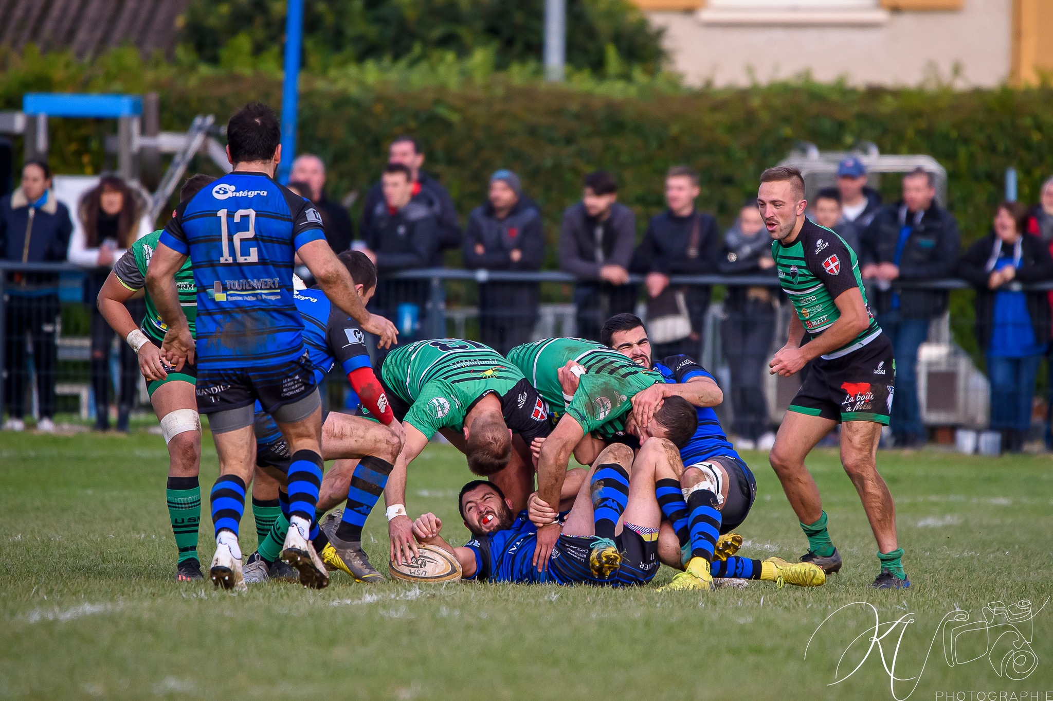  US Vinay - US Montmelian - Rugby - US Vinay (18) vs (28) US Montmélian (#USVUSM2022) Photo by: Karine Valentin | Siuxy Sports 2022-11-27