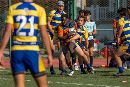 RSEQ - Rugby Masc - André Laurendeau (14) vs (33) John Abbott College - Reel A