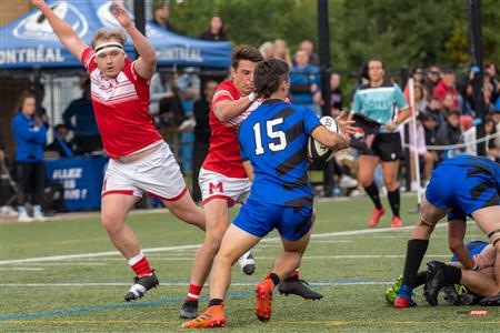 RSEQ Rugby Masc - U. de Montréal (10) vs (34) McGill - Reel A2 - 2ème mi-temps